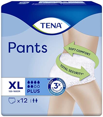 Tena Pants Plus XL x12