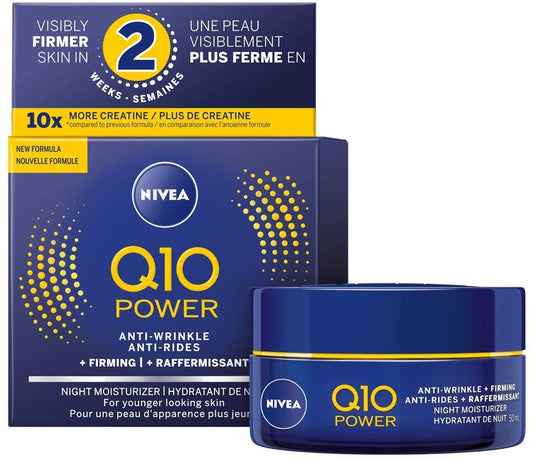 Nivea Q10 Power Anti-wrinkle + Firming Night Cream 50ml