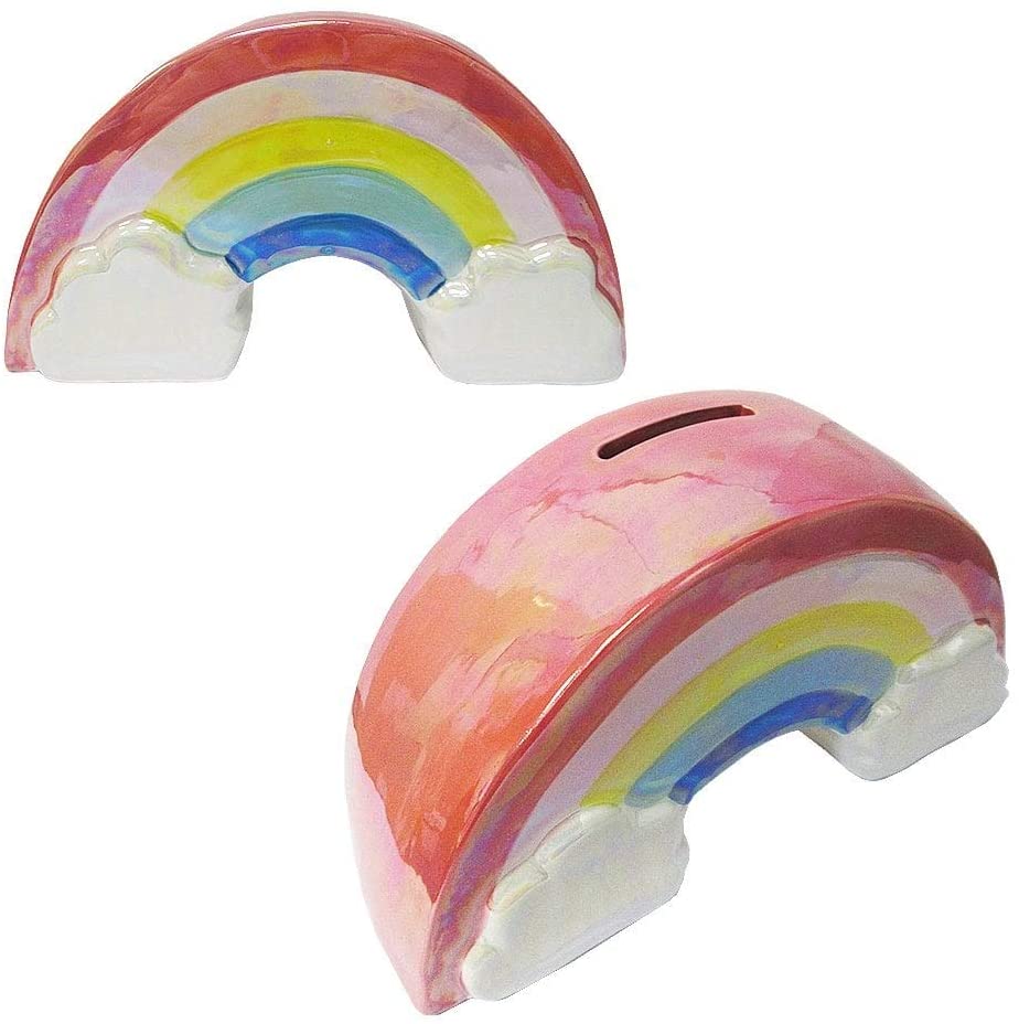 Ceramic Rainbow Money Box