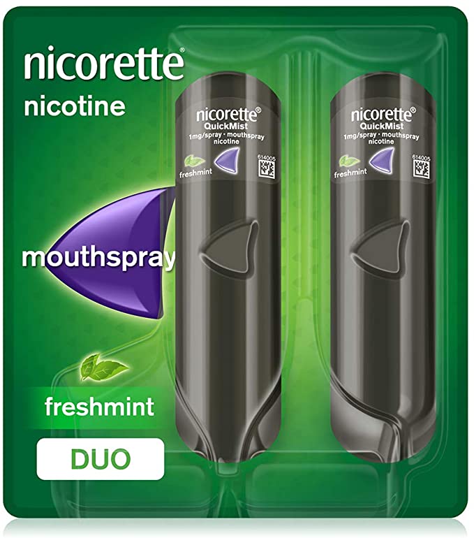 Nicorette Quickmist Freshmint Double 1mg