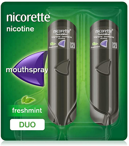 Nicorette Quickmist Freshmint Double 1mg