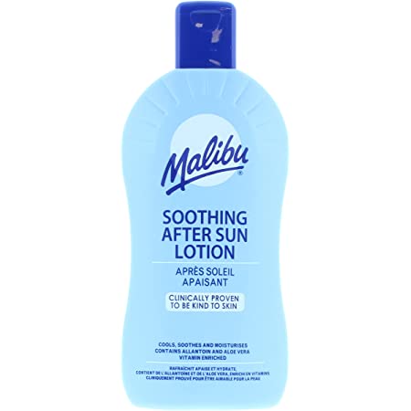 Malibu Medium Protection Lotion SPF 15 200ml  + soothing after sun  200ml twin pack
