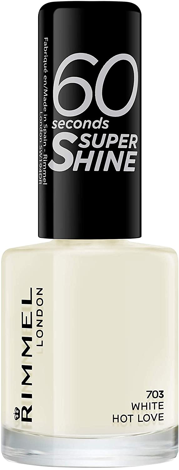 Rimmel  super shine White Hot Love 703  Nail Polish