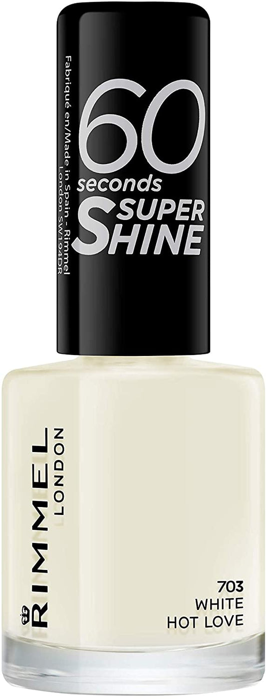 Rimmel  super shine White Hot Love 703  Nail Polish
