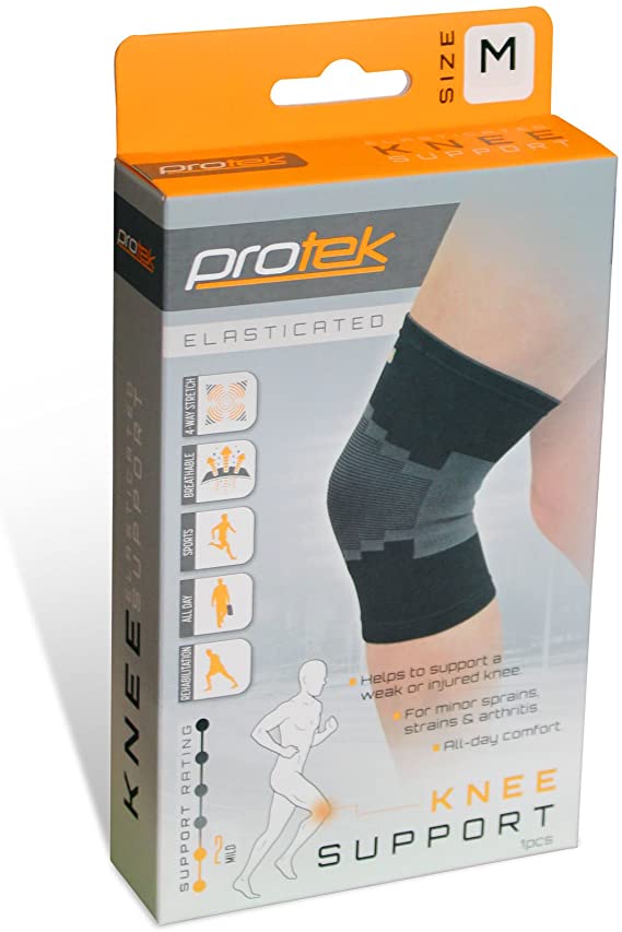 Protek Elasticated Knee Support Large