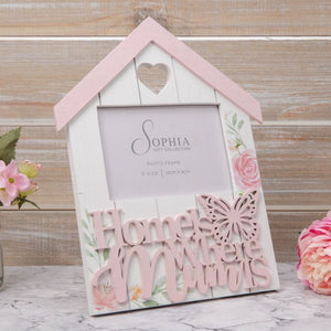 PHOTO FRAME HOME IS WHERE MUM IS -13CMX9CM