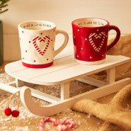 RICHARD LANG CANDY CANE MUG 2A