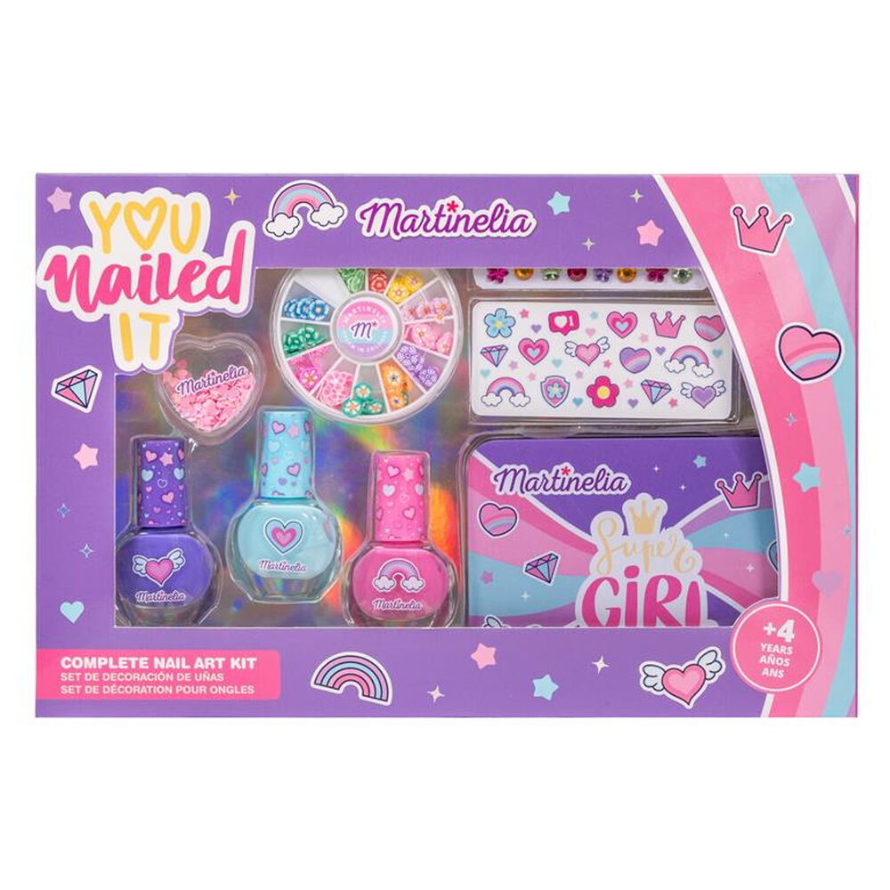 Martinelia Nail Design Kit – Leichtes Aufsprühen, Für Gesicht Und Körper, Nicht Fettend
