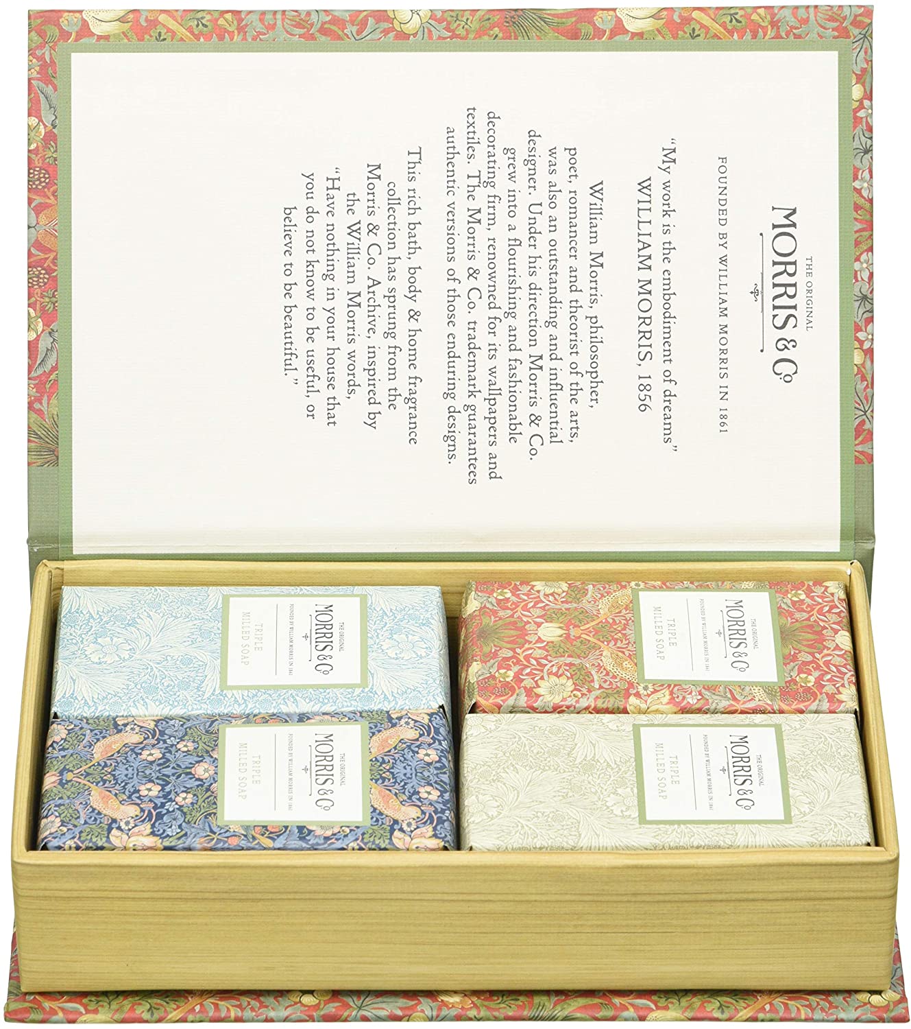 Morris & Co. Beauty Guest Soaps Gift Set - Pack of 4