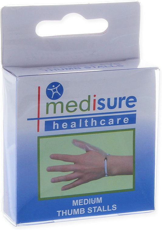 Medisure Thumb Stalls 2pk Medium