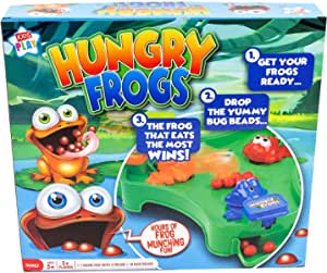 KIDS PLAY HUNGRY FROGS AGES  5+