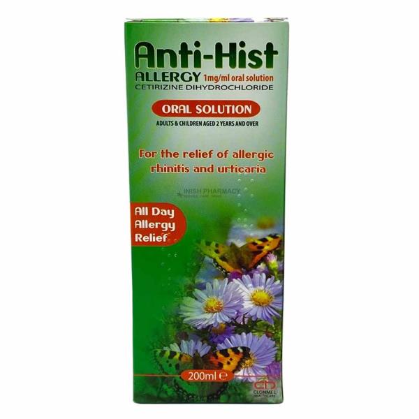 Anti-Hist Allergy Oral Solution 200ml