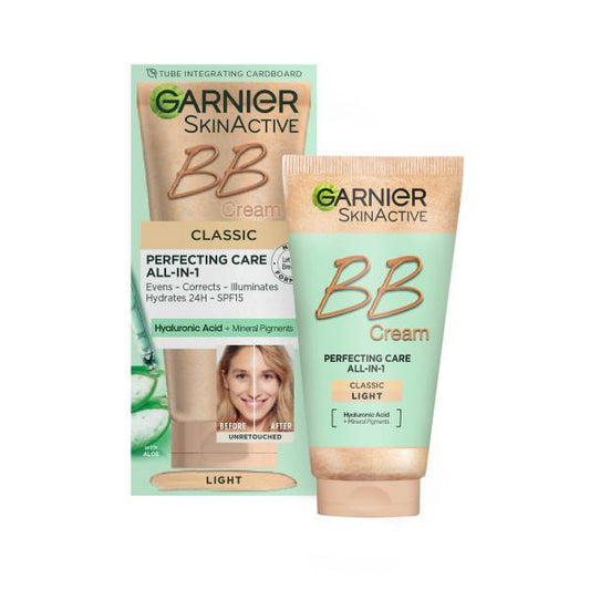 Garnier  Classic Perfecting All-in-1 BB Cream, Light  Shade SPF 15