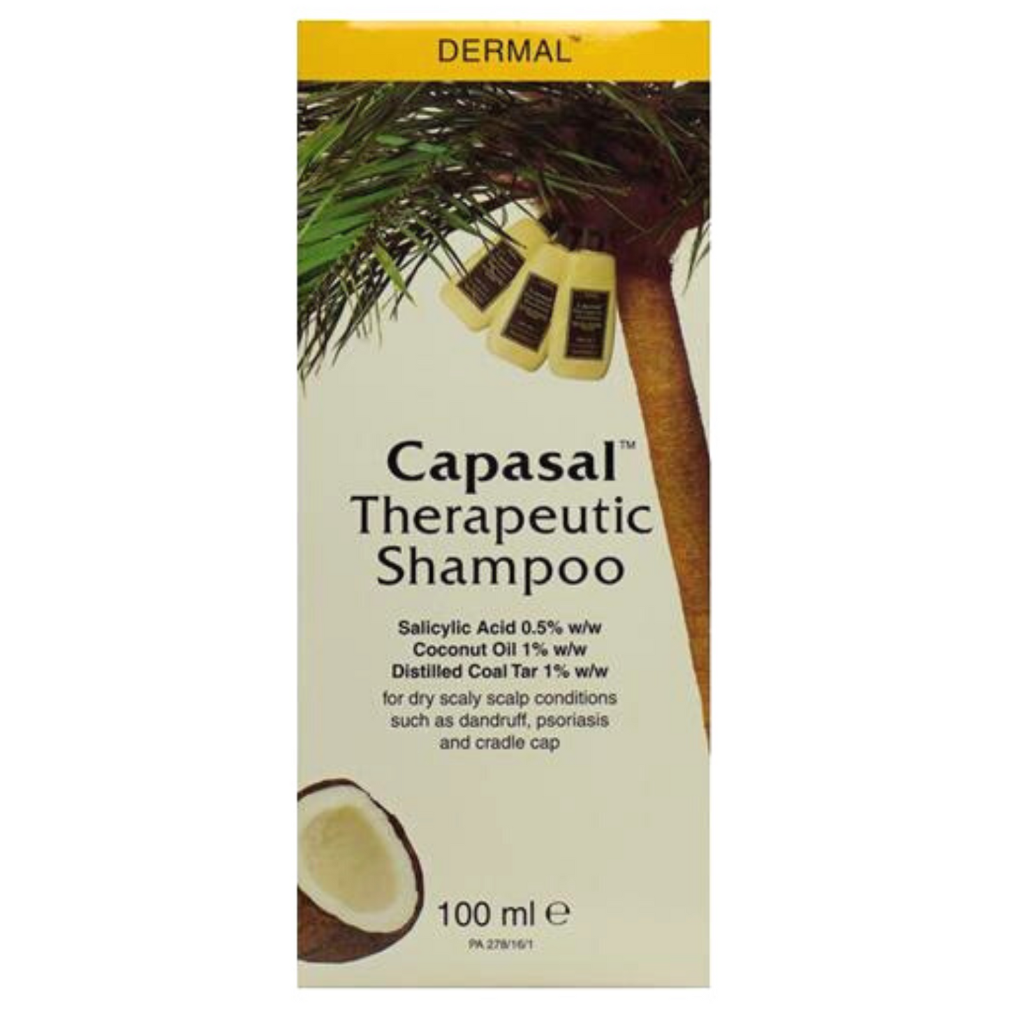 Capasal Therapeutic Shampoo 100ml