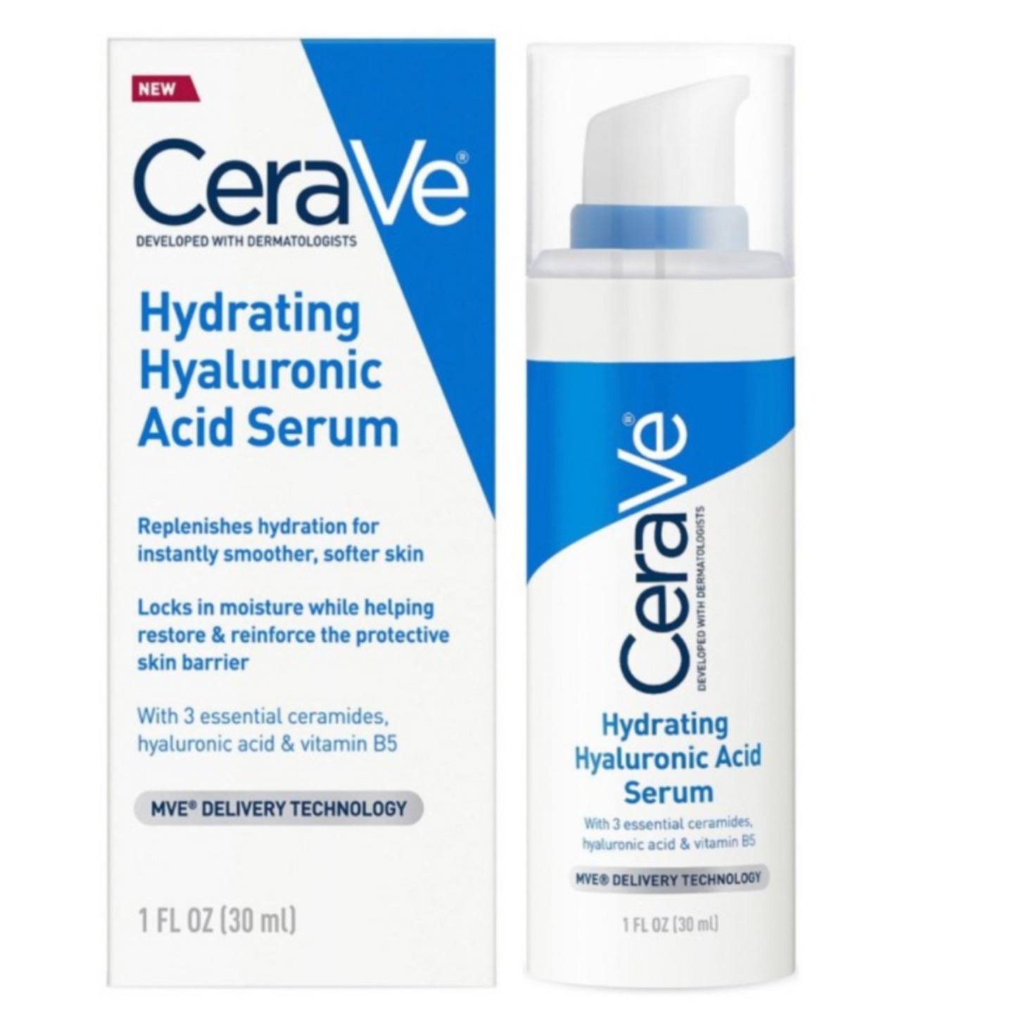 CeraVe Hydrating Hyaluronic Acid Serum 30ml