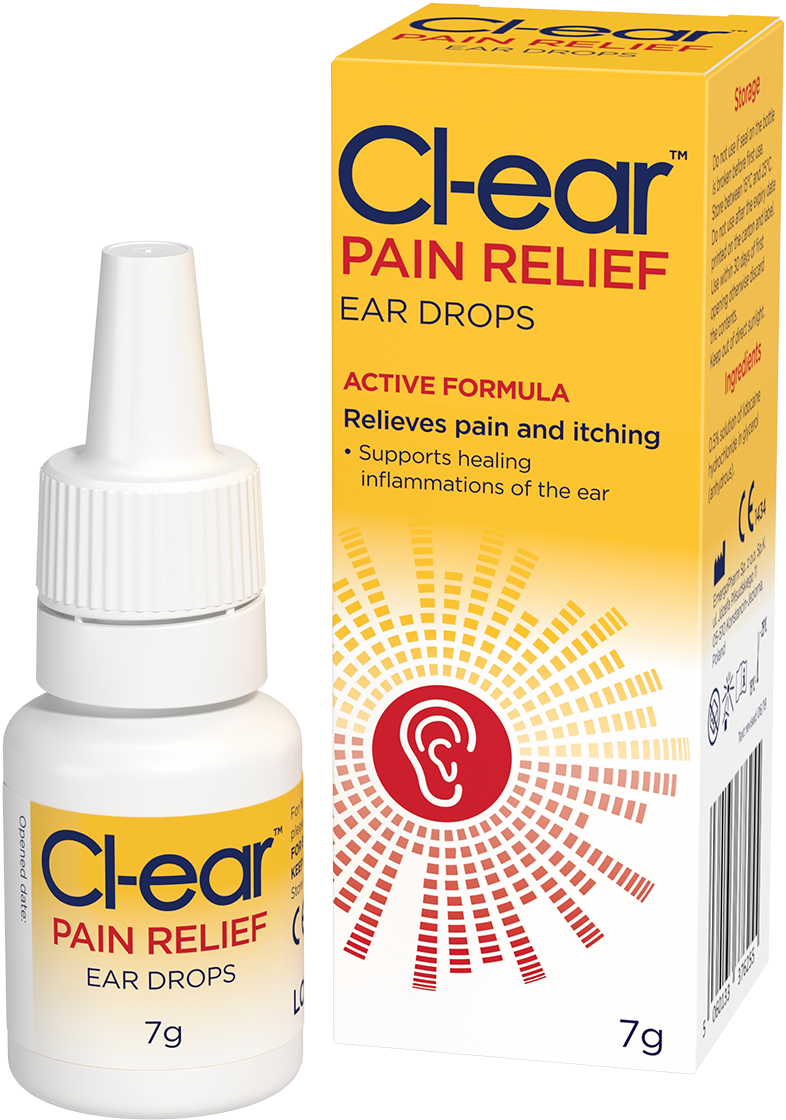 Cl-Ear Pain Relief Ear Drops 7g