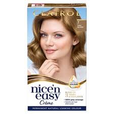 Clairol Nice & Easy Permanent Hair Colour.