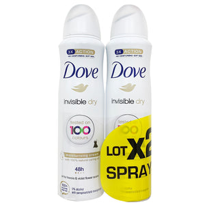 Dove Invisible Dry Anti-Perspirant Twin Pack