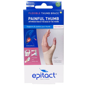 Painful Thumb Arthrosis pain at the base of the thumb. Supports & soothes your thumb. Free mobility. Flexible for daily use. Relieve pain. Keeps Thumb in Resting position. Washable and Reusable