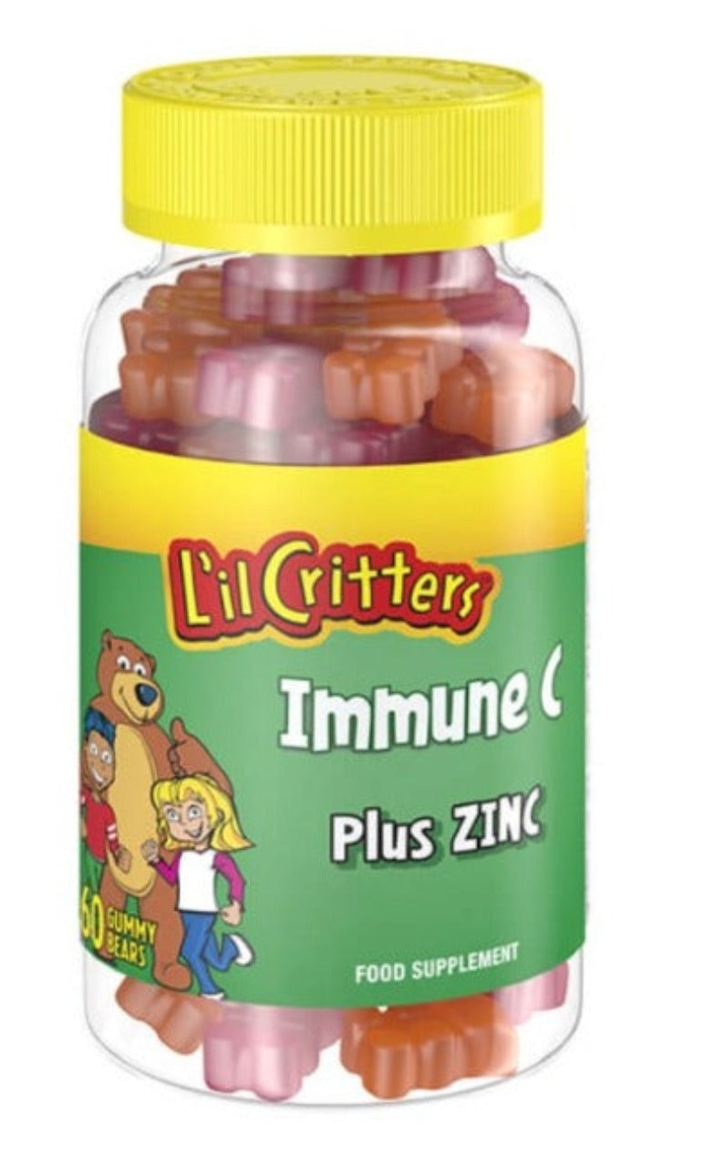 L'il Critters Immune C Plus Zinc Gummy Bears 60pk