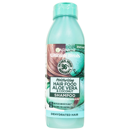 Garnier Ultimate Blends Hair Food Aloe Vera & Coconut Shampoo 350ml