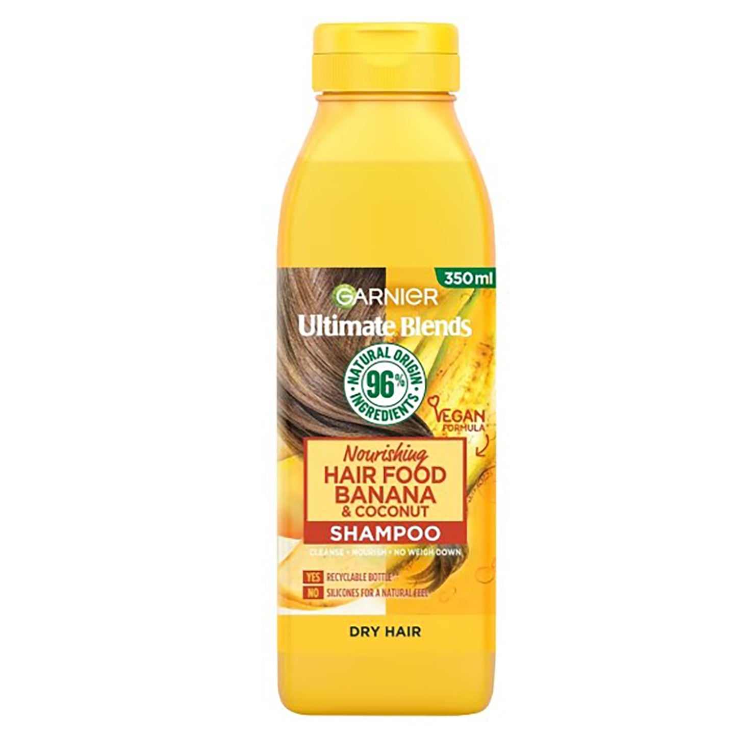 Garnier Ultimate Blends Nourishing Hair Food Banana & Coconut Shampoo 350ml