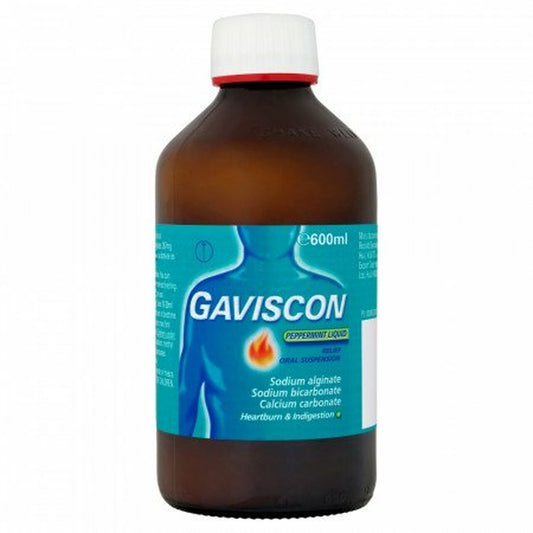 Gaviscon Liquid Peppermint 600ml