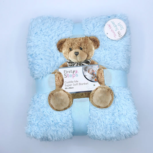 Baby Blanket 100cm x 150 cm First Steps Cuddle Me