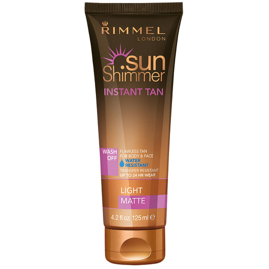 Rimmel Sunshimmer Instant Tan Light Matte 125ml