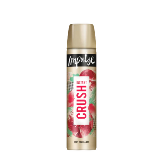 Impulse Instant Crush Body Spray Deodorant 75ml