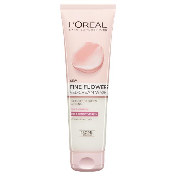 L'ORÉAL PARIS Fine Flowers Gel-Cream Wash 150ml