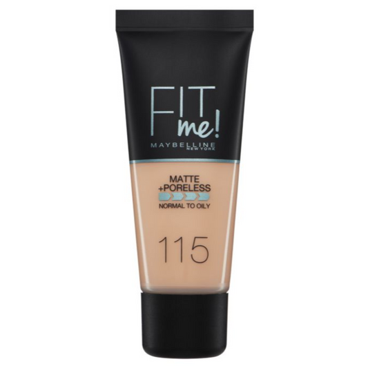 Maybelline Fit Me Matte & Poreless Foundation 115 Ivory 30ml
