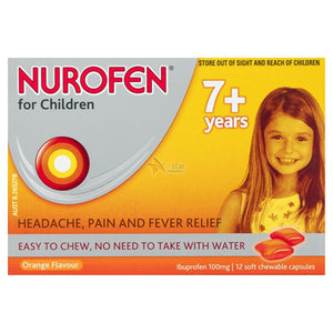 Nurofen for Children 100mg Soft Chews 7yrs+