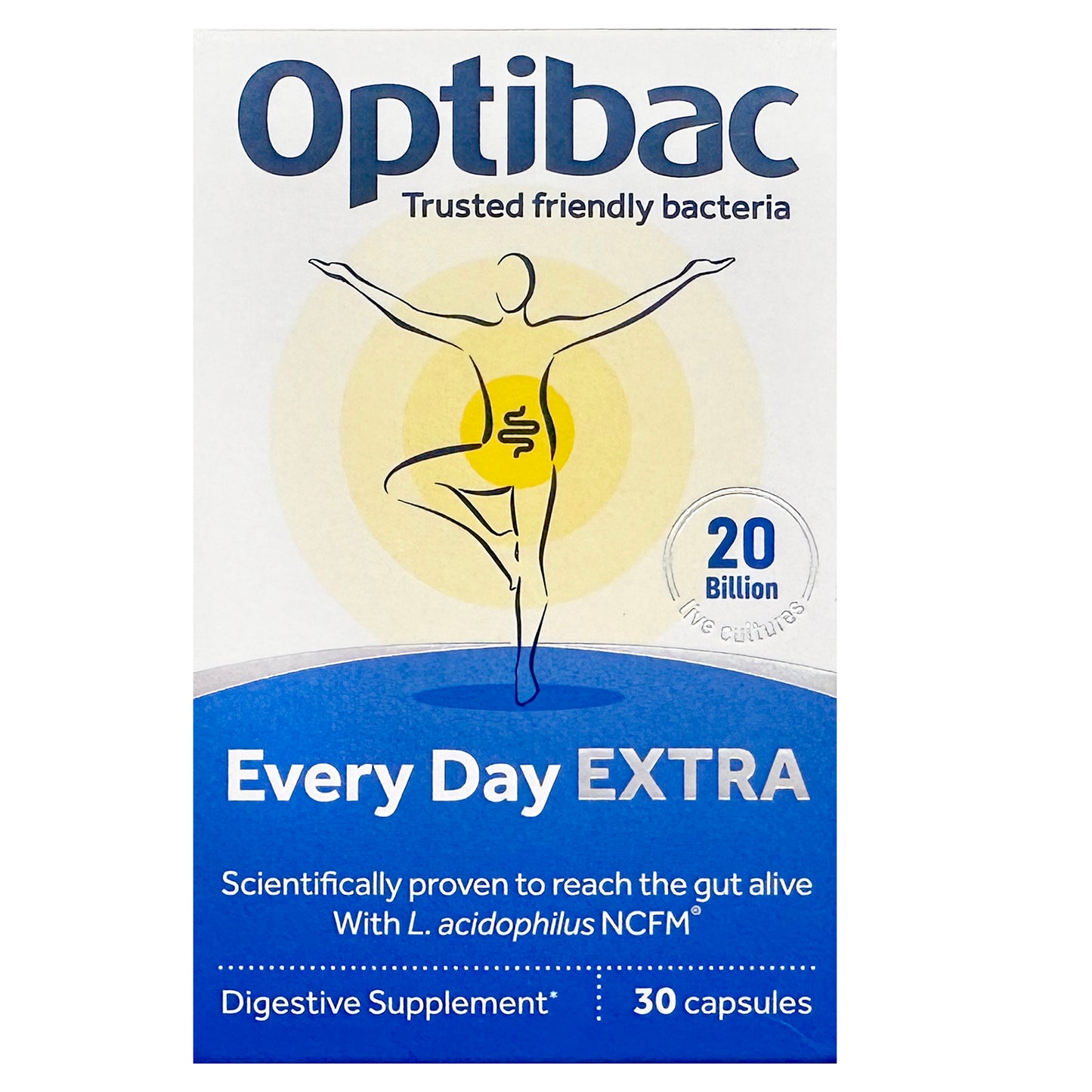 OptiBac Probiotics Everyday Extra 30 Capsules