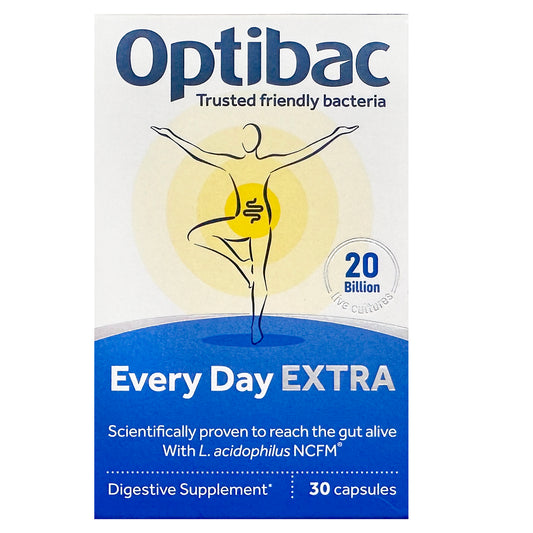 OptiBac Probiotics Everyday Extra 30 Capsules