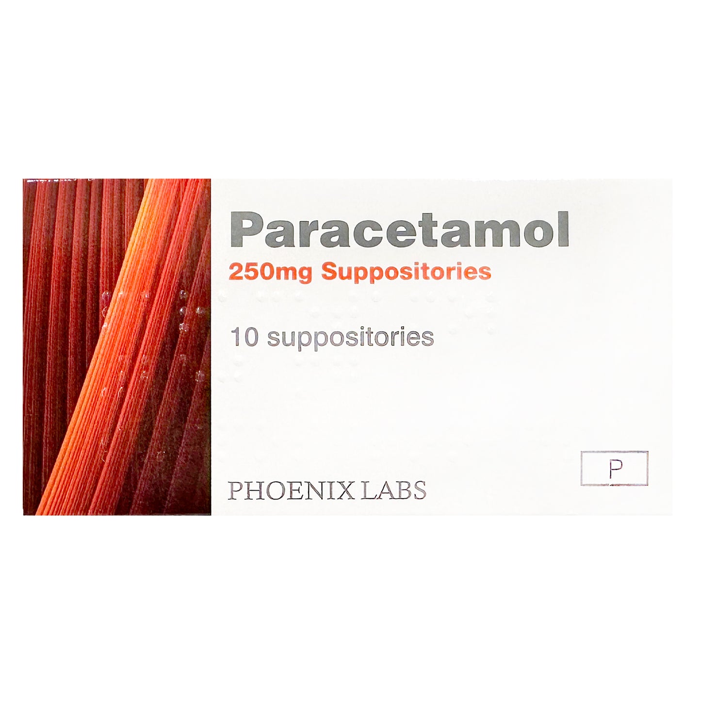 Phoenix Paracetamol Suppositories 250mg
