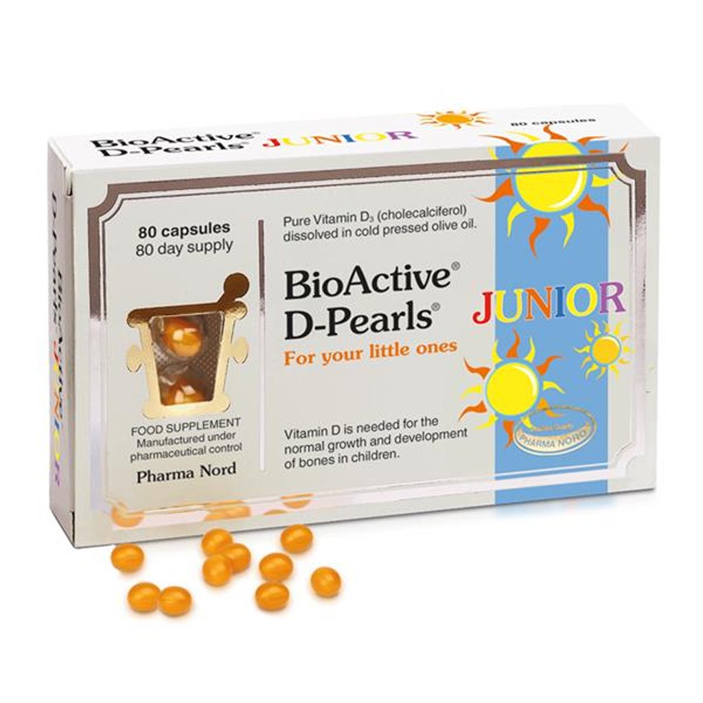 Pharma Nord Bioactive D-Pearls Junior 80 Capsules