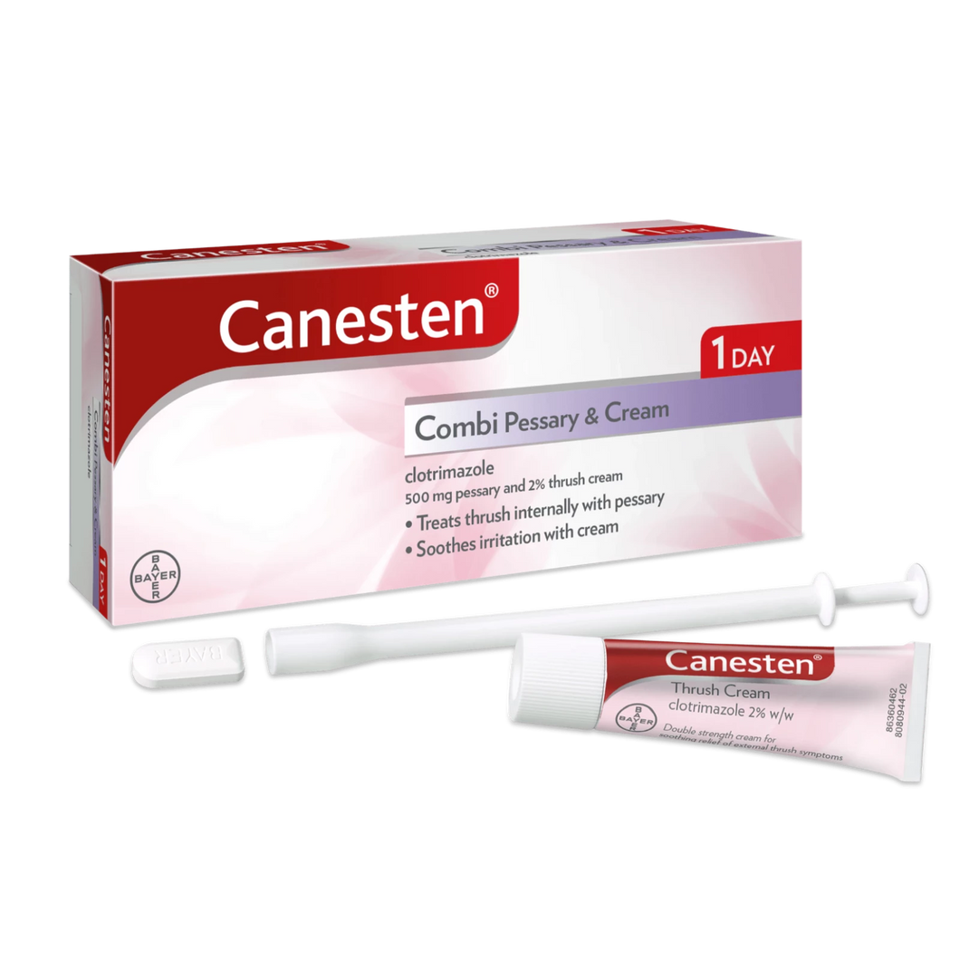 Canesten Thrush Combi 500mg Pessary & 2% External Cream