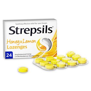 Strepsils Honey & Lemon Lozenges 24