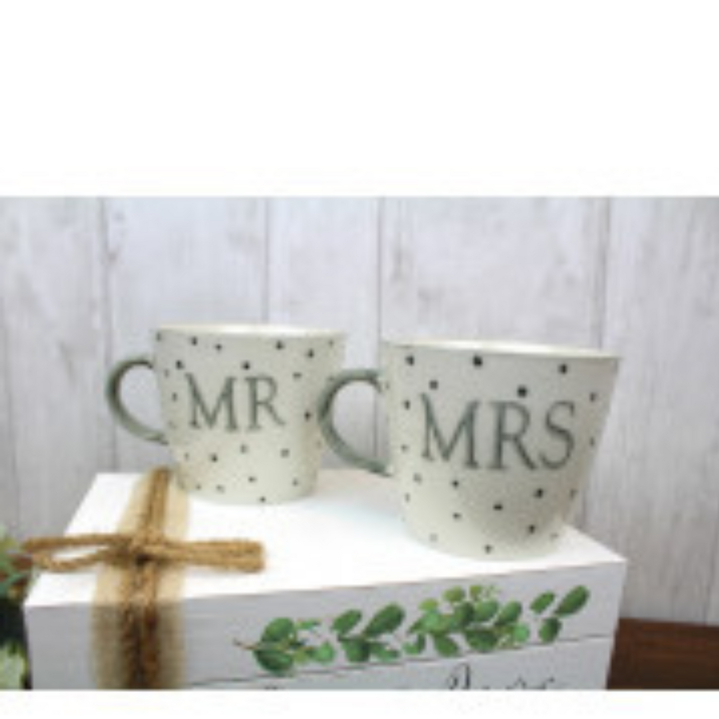 Richard Lang Mr & Mrs 2 Mugs Set