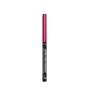 Lip Liner in pinkish mauve colour. Black pencil with pink lid.