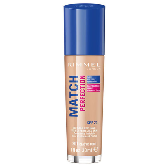 Rimmel Match Perfection Foundation 201 Classic Beige