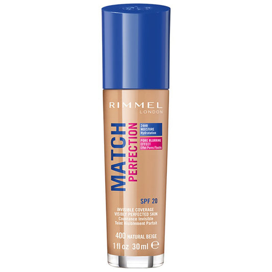 Rimmel Match Perfection Foundation 400 Natural Beige