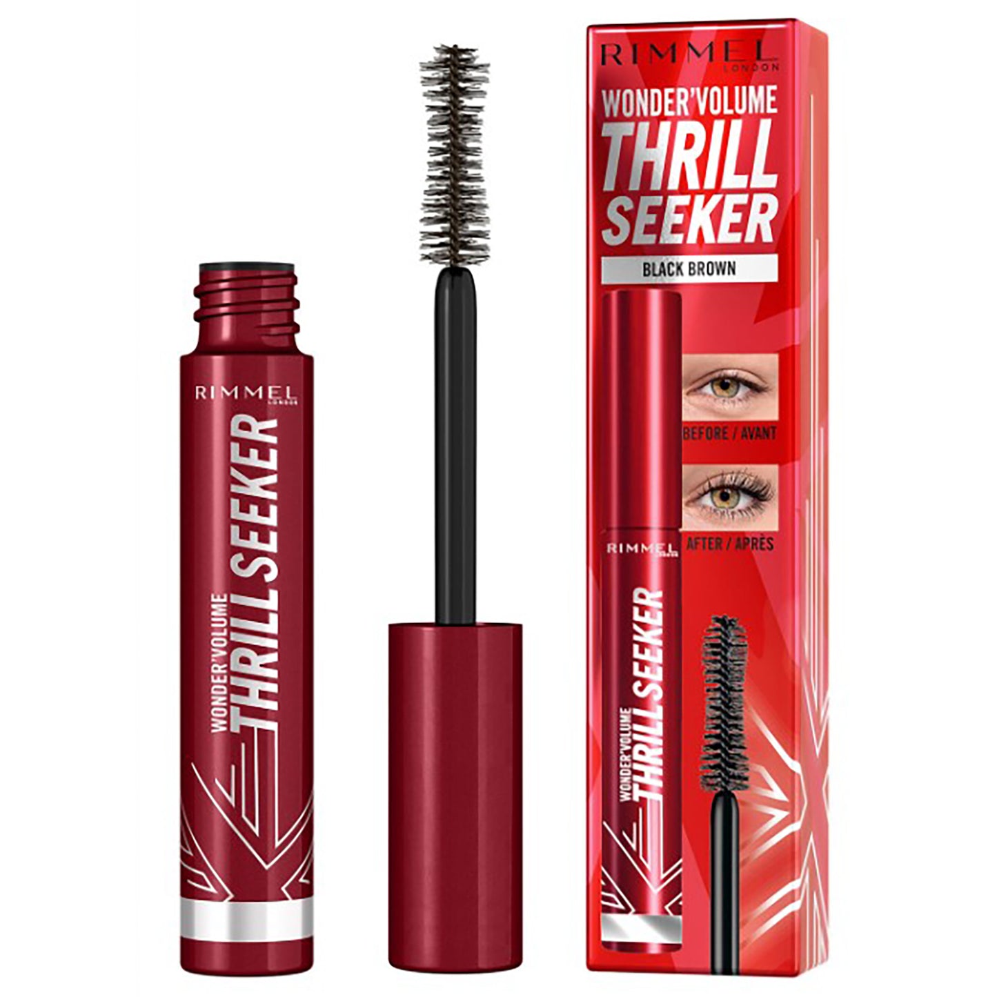 Rimmel Wonder Volume Thrill Seeker Mascara 002 Black Brown