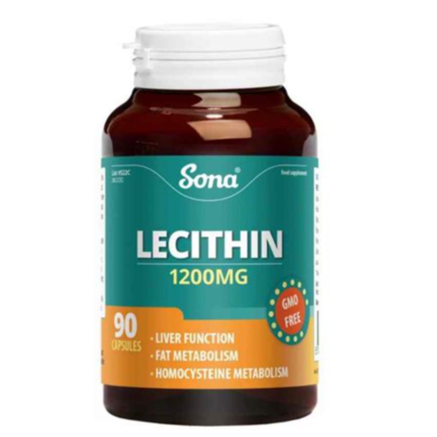 Sona Lecithin 1200mg 90 Capsules