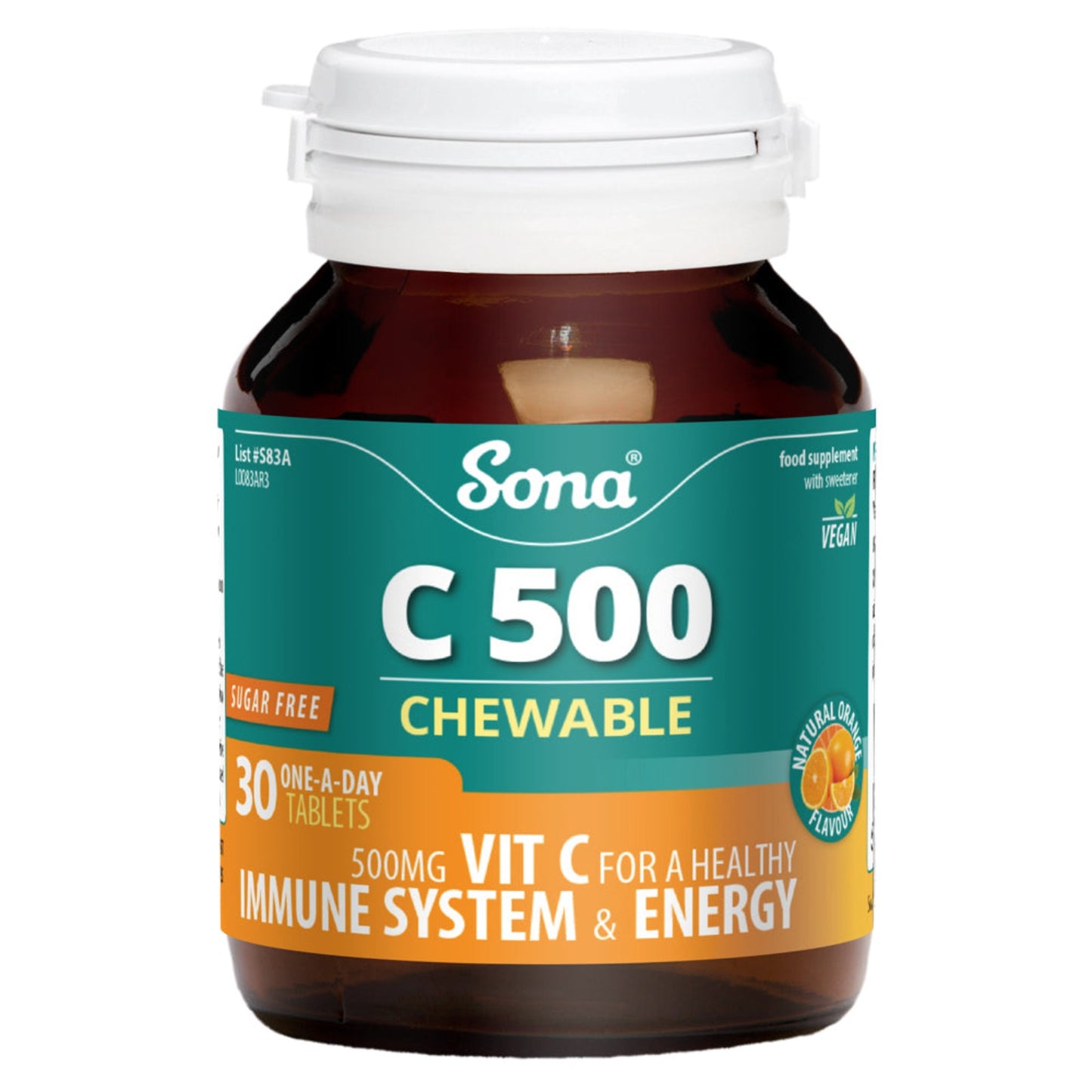 Sona C 500 Chewable Tabs 30