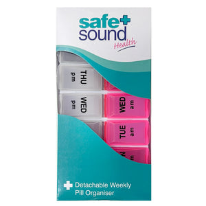 Safe + Sound Detachable Weekly Pill Organiser