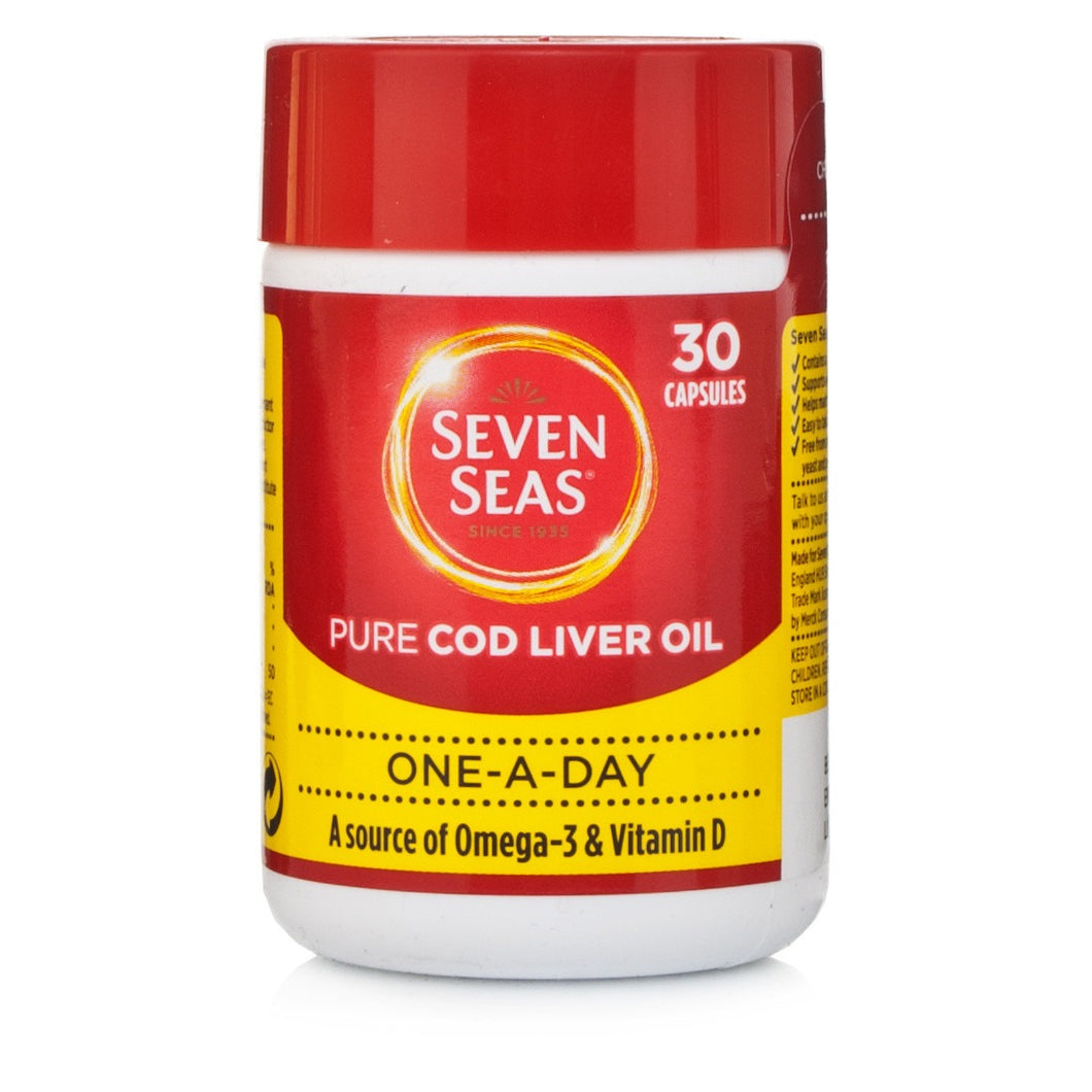 Seven Seas Cod Liver Oil – One a Day
