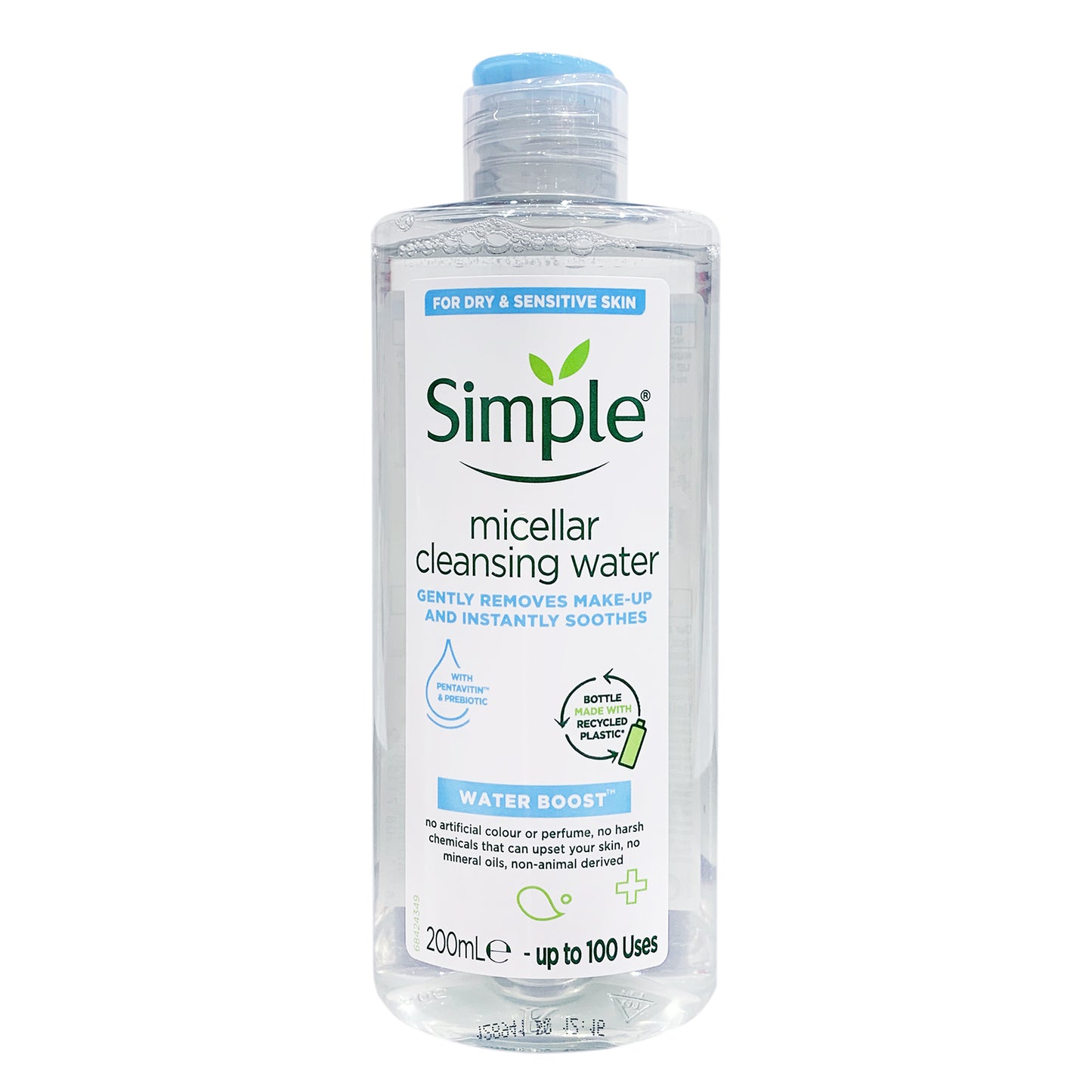 Simple Water Boost Micellar Cleansing Water 200ml