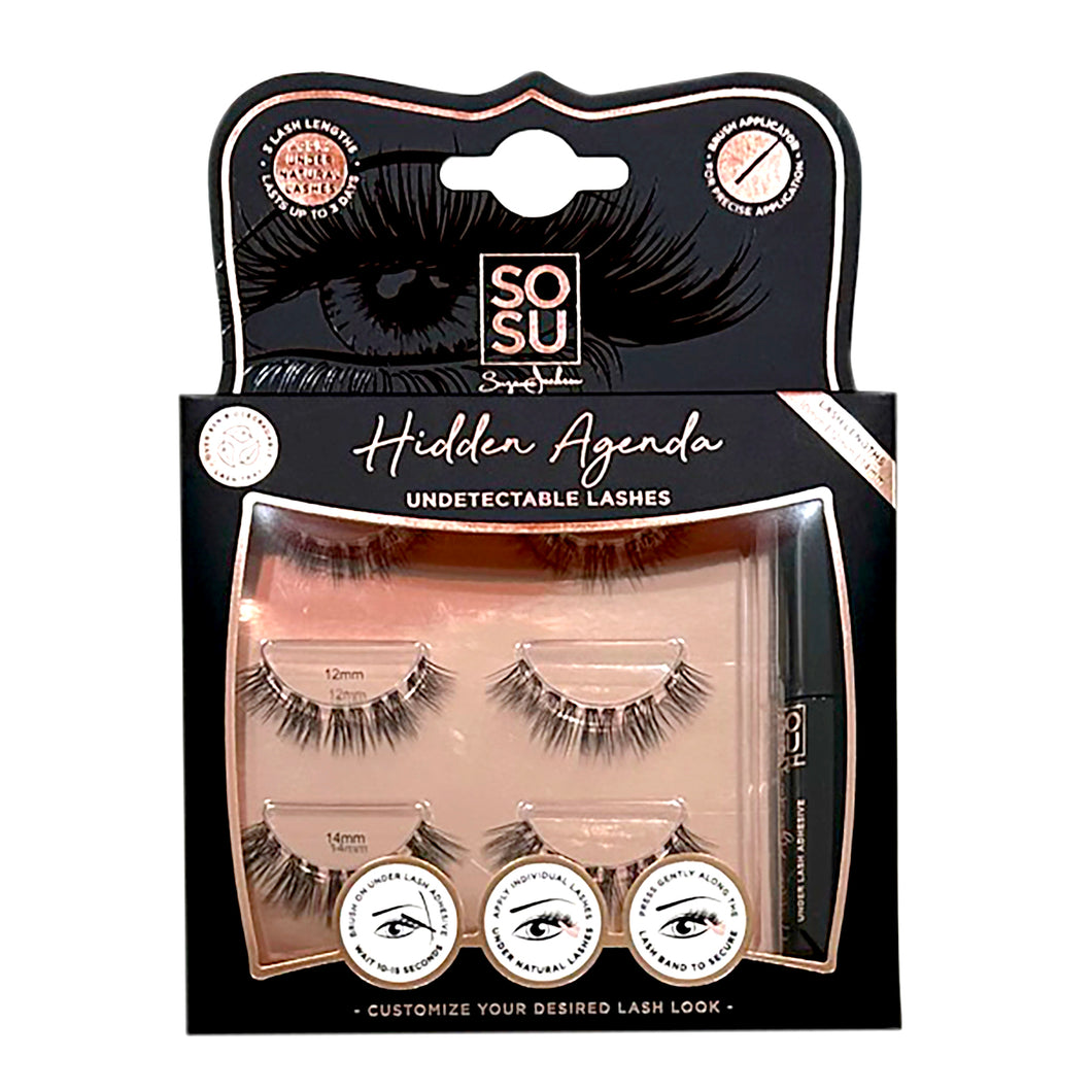 SoSu Hidden Agenda Undetectable Lashes 3 Pack